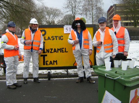 Plastic inzamelen